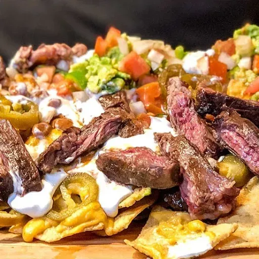 Nachos con arrachera